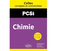 Chimie PCSI
