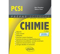 Chimie PCSI