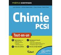 Chimie PCSI Tout-en-un - LOIC ALMERAS - Vuibert - broché - Scolaire / Universitaire