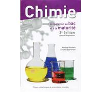 Chimie Préparation au bac et à la maturité. - Martine Rebstein - Presses Polytechniques Romandes - broché - Scolaire / Universitaire