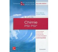 Chimie PSI PSI* 2e année