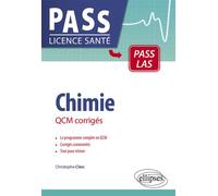 Chimie - QCM corrigés - Christophe Clerc - Ellipses - broché - Scolaire / Universitaire