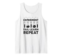 Chimie Science Drôle - Expérience Échec Apprendre Répéter Débardeur