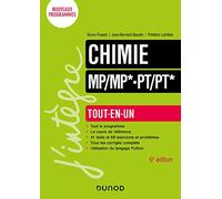 Chimie Tout-en-un MP/MP*-PT/PT* - 6e éd.