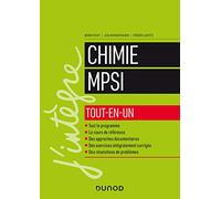 Chimie tout-en-un MPSI
