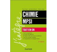 Chimie tout-en-un MPSI - 3e éd.