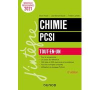Chimie tout-en-un PCSI - 6e éd.