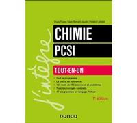 Chimie tout-en-un PCSI Bruno Fosset (Auteur), Jean-Bernard Baudin (Auteur), Frédéric Lahitète (Auteur)