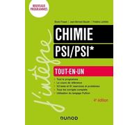 Chimie Tout-en-un PSI/PSI* - 4e éd.