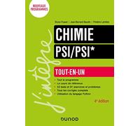 Chimie Tout-en-un PSI/PSI* - 4e éd.
