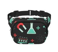 Chimie Verte et modèles scientifiques,Sac Banane carré Double Couche, Sac de Poitrine