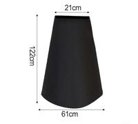 Chiminea Cover Outdoor 61x122cm UV Resistant Polyester Lightweight | Protects against snow dust and droppings Easy to clean and fold Includes portable carry bag for organized storage