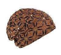 Chimio Turban pour Femmes Coton Stretch Bonnet de Nuit Chimiothérapie Chapeau léger Chretien Chemo Dry Cheveux Voile Cap Confortable Tissu Femme souffrant Perte