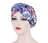 Chimio Turban pour Femmes Doux Casquettes Cancer en Coton Casquette té légante Coiffure Couleur Unie Taille Unique Chimiothérapie, La Perte de Cheveux