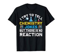Chimiste Blagues Science Cadeau Pour Scientifique Chimie T-Shirt
