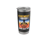 Chimiste Bod Like A Dad Bod I Love Chimie Physicien Gobelet isotherme en acier inoxydable double paroi
