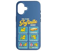 Chimiste Génie Chimique Rotation d'énergie Infinie Chat Coque pour iPhone 16
