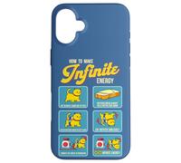 Chimiste Génie Chimique Rotation d'énergie Infinie Chat Coque pour iPhone 16 Plus