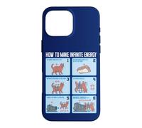 Chimiste Génie Chimique Rotation d'énergie Infinie Chat Coque pour iPhone 16 Pro Max