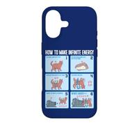 Chimiste Génie Chimique Rotation d'énergie Infinie Chat Coque pour iPhone 17