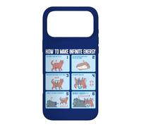 Chimiste Génie Chimique Rotation d'énergie Infinie Chat Coque pour iPhone 17 Pro Max