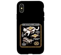 Chimiste Génie Chimique Rotation d'énergie Infinie Chat Coque pour iPhone X/XS