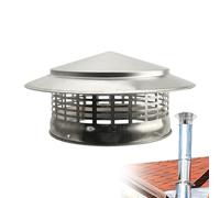 Chimney Caps - Air Exhaust Duct Cap Roof Top Vent Cover | Stainless Steel Roof Vent Cap For All Sizes & Shapes Chimneys, Home Improvement & Furniture Parts