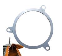 Chimney Pipe Brace - Flue Pipe Holder, 1 Pack Smokestack Clamp For Wind Protection, Fixing Ring With Rounded Edges, Roof Hardware, Stabilizing Loop For Vents, Gas Stoves And Wood Burning Flues