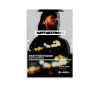 CHIMOSHEJI Partynextdoor Poster mural décoratif sans cadre pour chambre à coucher 30 x 45 cm