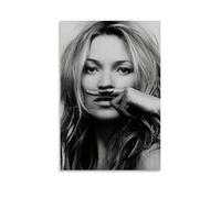 CHIMOSHEJI Poster Kate Moss - Décoration murale - Décoration pour chambre à coucher - Style sans cadre - 50 x 75 cm