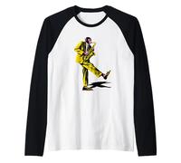 Chimpanzé Saxophone Player Jazz Music Art Manche Raglan