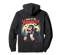 Chimpanzé Vampire Chimpanzé Vampanzé Halloween Sweat à Capuche