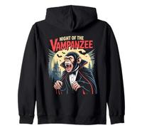 Chimpanzé Vampire Chimpanzé Vampanzé Halloween Sweat à Capuche
