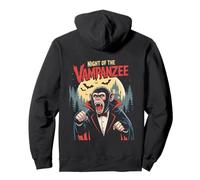 Chimpanzé Vampire Chimpanzé Vampanzé Halloween Sweat à Capuche