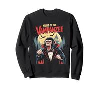 Chimpanzé Vampire Chimpanzé Vampanzé Halloween Sweatshirt