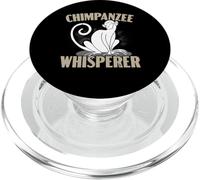 Chimpanzé Whisperer Chimpanzé Singe Lover Chimpanzé Chimpanzé PopSockets PopGrip pour MagSafe
