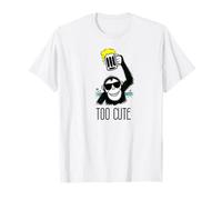 Chimpanzee Monkey Primate Portrait Chimp Too Cute T-Shirt