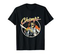Chimpz Rock Star Singe Jouant de la Guitare électrique Musicien T-Shirt