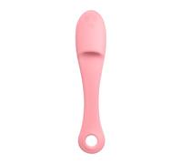 Chin Brush - 10 x 2,5 cm pour animaux de compagnie | Silicone Brush, Non-Slip Finger Cleaning Brusħ Multifunctional Pet Supplies For Cat And Dogs, Soft Face Massage Tool For Daily Care