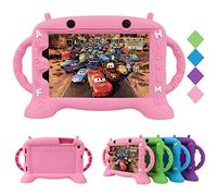 CHIN FAI Kids Coque pour Samsung Galaxy Tab A 8.0 2019 T290 T295, antichoc en silicone poignée support Housse de protection pour Galaxy Tab A 8.0 pouces 2019 sans S Pen Version (Rose)