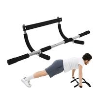 Chin Up pour porte - Entraînement robuste du haut du corps pour la salle de sport à domicile, entraînement de fitness portable pour le dos, les bras, les épaules et le tronc, pas besoin de vis, facile