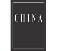 China: A Black Decorative Book For Coffee Tables, Bookshelves And End Tables: Stack "Country" Decor Books To Add Home Decoration To Bedrooms, Lounges And More: Ideal For Your Own Home Or As An Interio