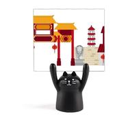 China Architecture Support mémo motif lion dessin animé chat noir décoration