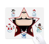 China Chinese Masterpiece Chaogai Drawing Christmas Snowman Family Star Mouse Pad