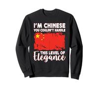 China Flag Proud Elegant Chinese Boyfriend Girlfriend Sweatshirt