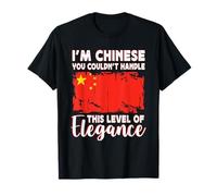 China Flag Proud Elegant Chinese Boyfriend Girlfriend T-Shirt
