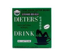 China Green Dieters Tea Boîte de 12 sachets de thé minceur