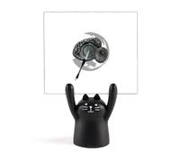 China Ink St Brush Heritage Sanctum Support pour mémo Motif chat Noir