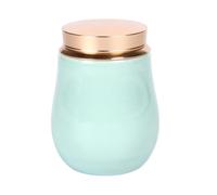 China Longquan Celadon Mini bouteille de rangement hermétique multifonction pour thé, café en poudre, fruits secs, bonbons, pilules vitaminées (bleu)