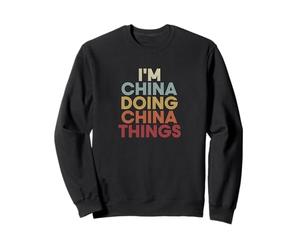 China Name China Personalized Name First Given Sweatshirt